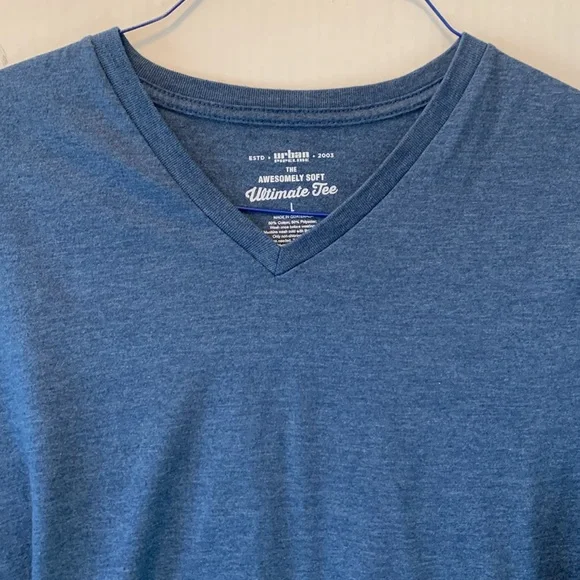 Urban Pipeline The Men's Awesomely Soft Ultimate Blue Tee Size Large - Picture 3 of 4